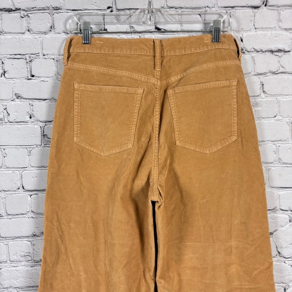 J Crew Wide Leg Corduroy Trouser Pants in Sand Castle Women 29 - Picture 8 of 14